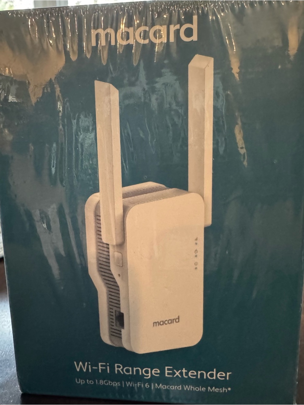 White Wi‑Fi Range Extender - Dual Antenna Networking Repeater